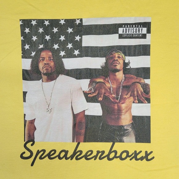 OutKast Big Boi Andre 3000 Stankonia Speakerbox Shirt XL Double Sided - Picture 3 of 7